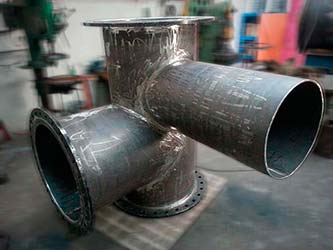 Fabricação de tubos calandrados